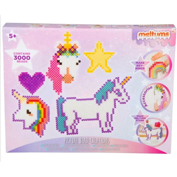 Set de perlas unicornio