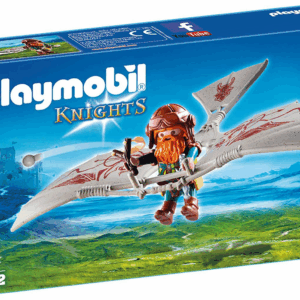 Gnomo con maquina voladora playmobil 9342