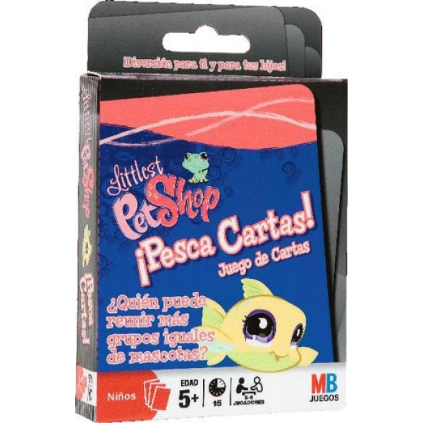 Juego de naipes littlest pet shop pesca las cartas hasbro