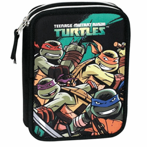 Plumier doble tortugas ninja perona