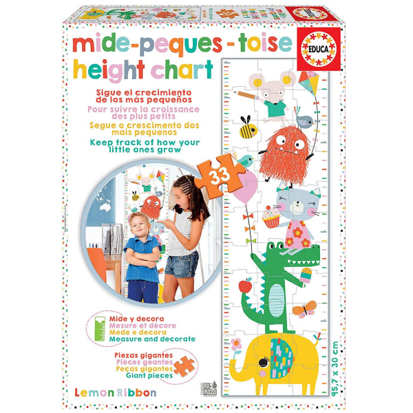 Puzzle Mide peques lemon ribbon 33 pz Educa 18025
