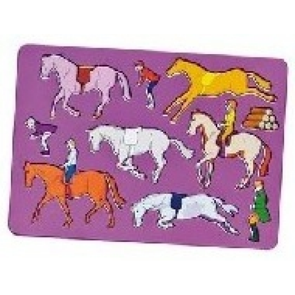 Juego plantilla caballos goki