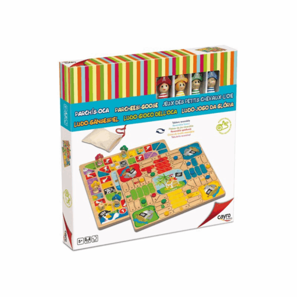 Parchis y oca piratas cayro 843