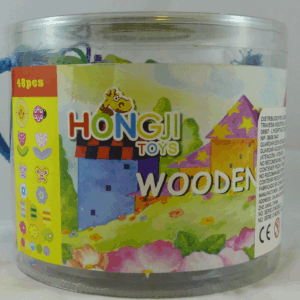 Cuentas de madera 48 piezas wooden beads import