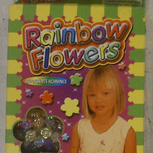Cuentas de flores de colores para collares rainbow gifts import