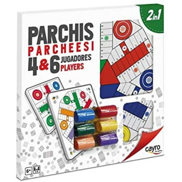 Parchis 4 y 6 jugadores cayro