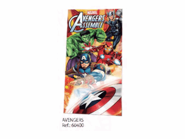 Toalla terciopelo avengers import