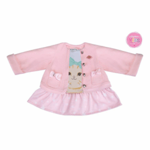 Vestido y chaqueta para muñecas 42 cm