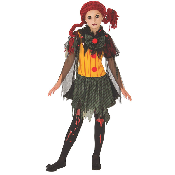 Disfraz zombie clown girl l(8-10 años) rubies