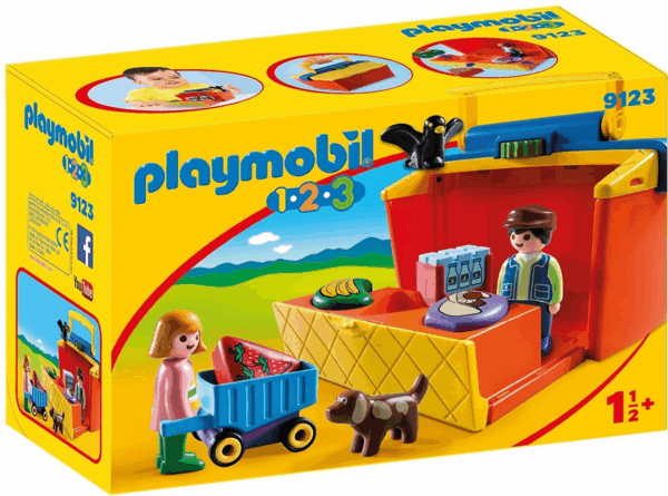 Mercado maletin 123 playmobil 9123