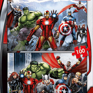 Puzzle 2x100 avengers educa 15771