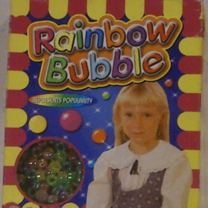 Cuentas redondas de colores para collares rainbow gifts import