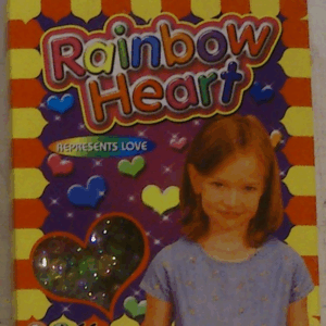 Cuentas de corazones de colores para collares rainbow gifts import