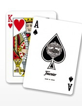 Naipes baraja francesa (poker) trasera roja o azul fournier