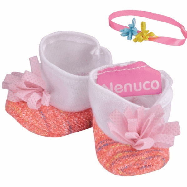 Nenuco zapatitos rosas con diadema famosa