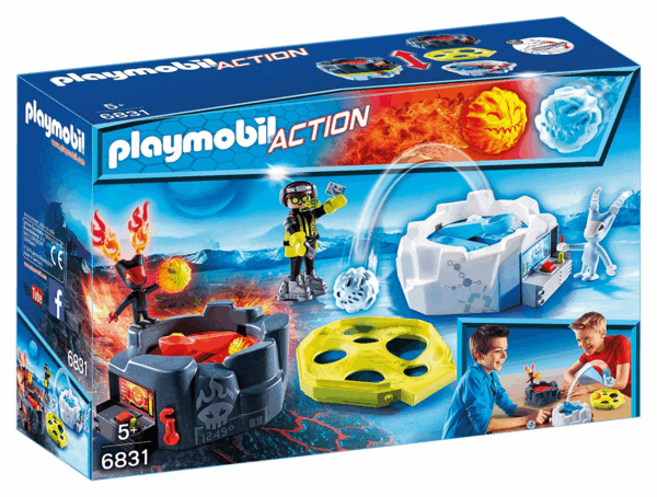 Zona de combate con robots playmobil 6831