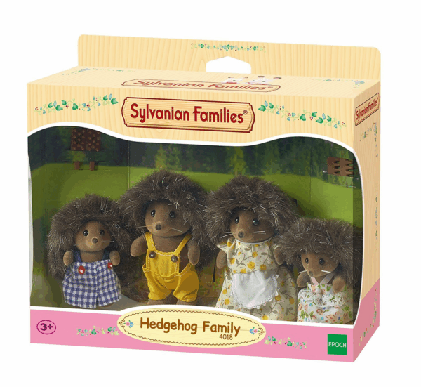 Sylvanian Familes familia de Erizos 4018 EPOCH