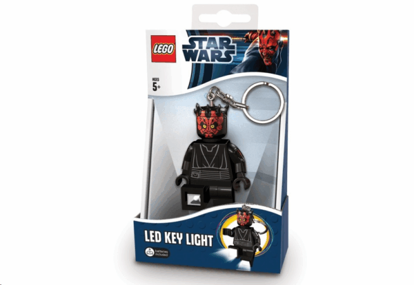 Llavero linterna led lego star wars darth maul ut20376