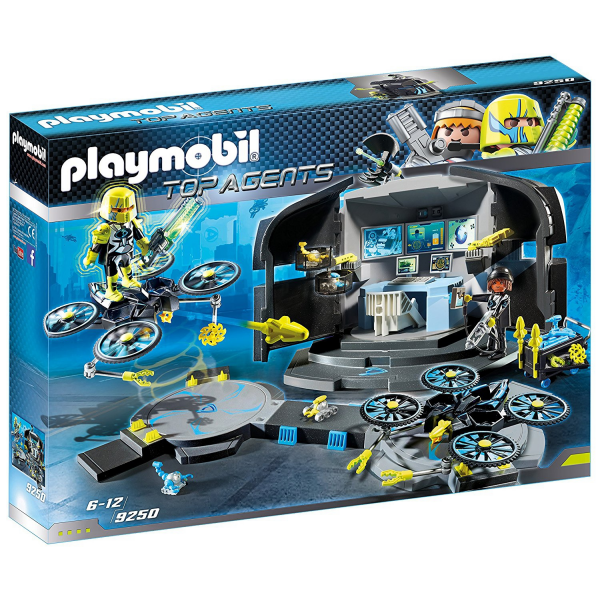Centro de mando del dr. drone playmobil 9250