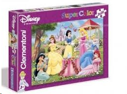 Puzzle 2 x 20 piezas princesas disney clementoni