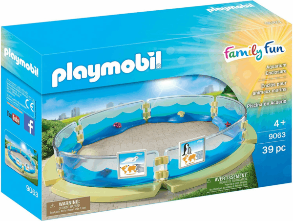 Piscina de acuario playmobil 9063