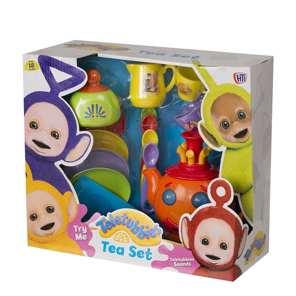 Juego set de te teletubbies