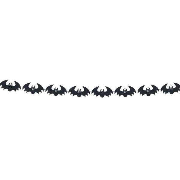 Guirnalda murcielagos de fieltro 2m halloween rubies