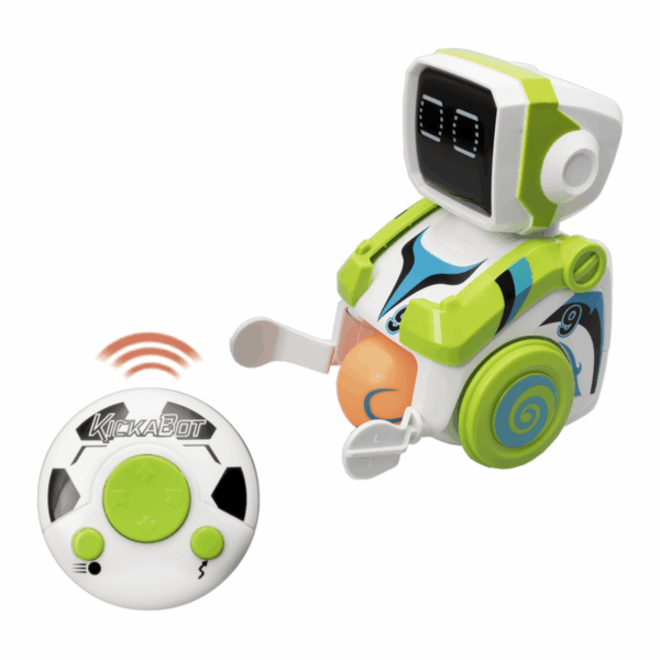 Kickabot verde el robot futbolista silverlit