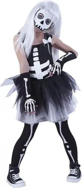 4459-1.png Disfraz esquelita t. m(5-7 años) halloween rubies