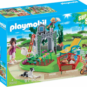 Super set familia jardin playmobil 70010