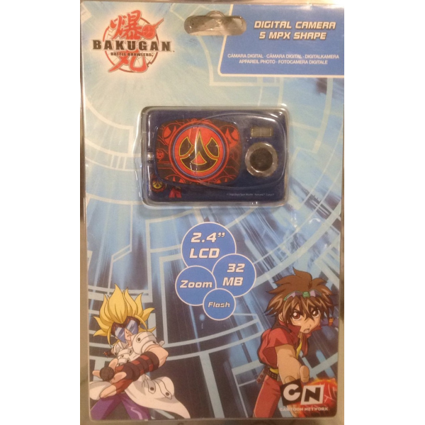 Bakugan camara digital 5 mpx shape ingo