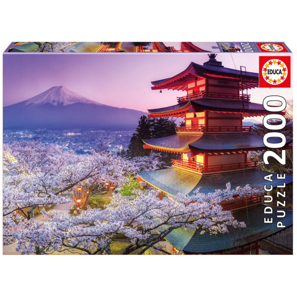 Puzzle 2000 monte fuji japon educa