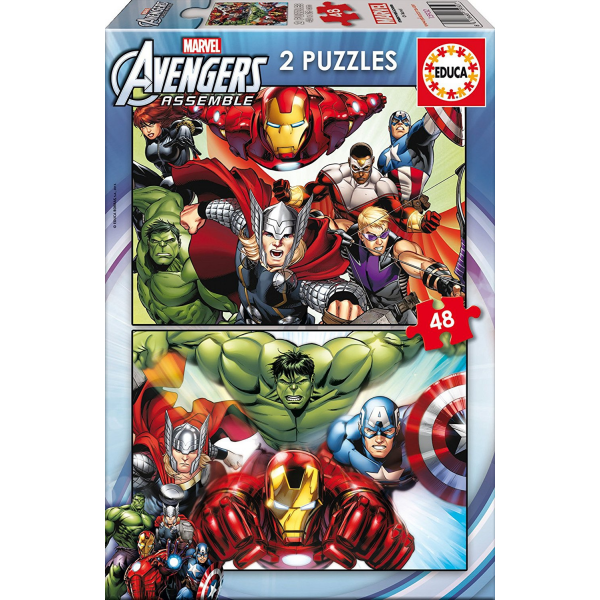 Puzzle avengers 2x48 educa