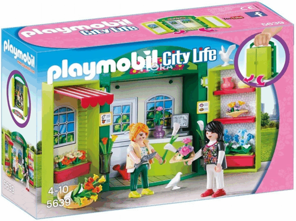Cofre tienda de flores playmobil 5639
