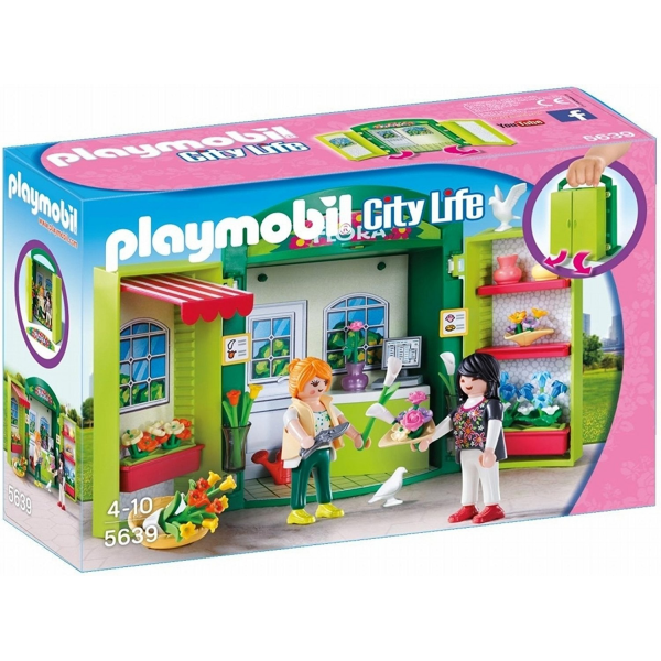 Cofre tienda de flores playmobil 5639