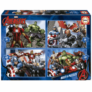 Puzzle avengers 50-80-100-150 educa