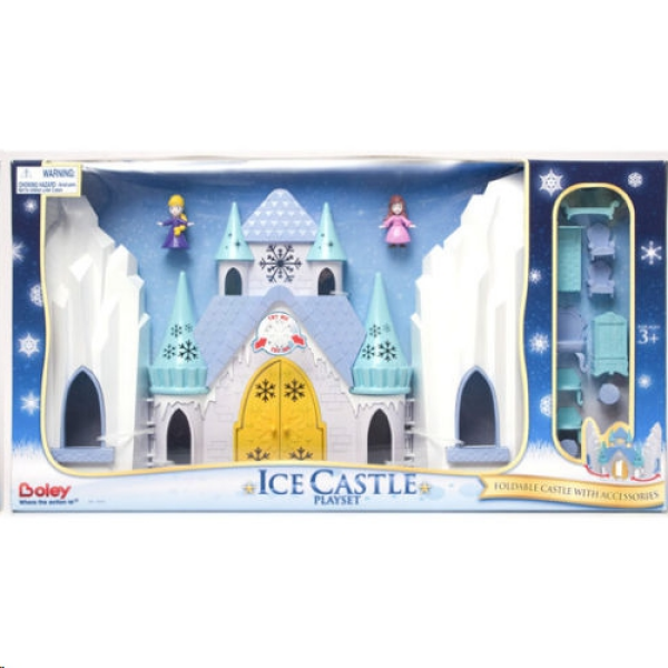 Castillo de hielo con luces y sonido boley