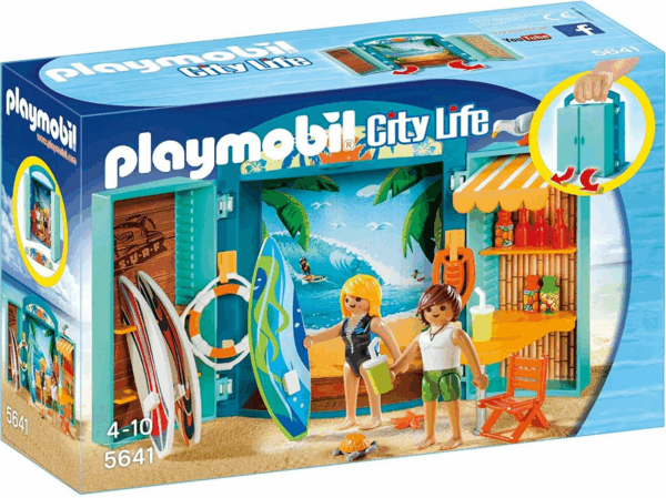 Cofre tienda de surf playmobil 5641
