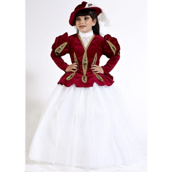 Disfraz princesa guillermina talla 2 madive