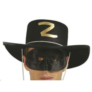 Sombrero de zorro con z en dorado adulto import