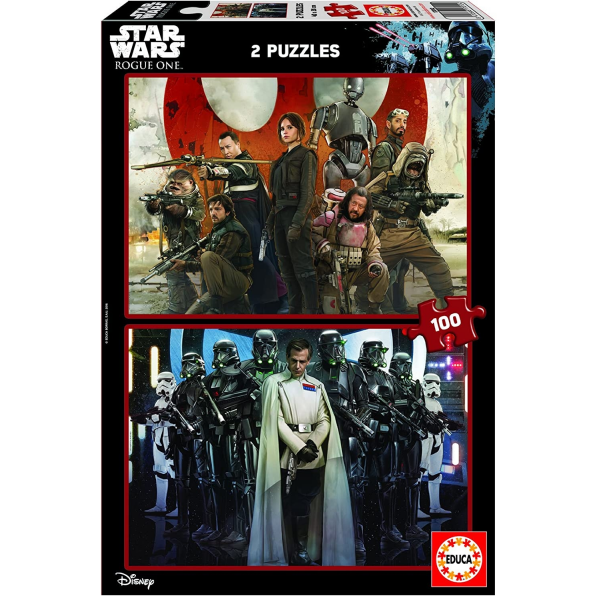Puzzle 2x100 rogue one star wars 17012