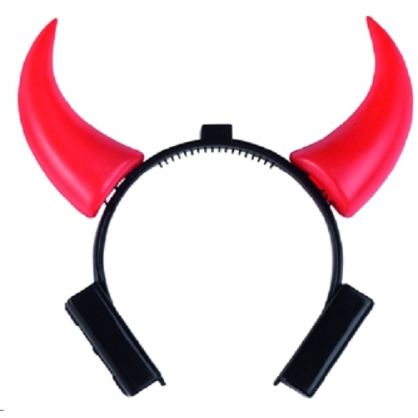 Cuernos de demonio con luz import