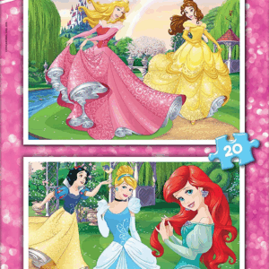 Puzzle 2x20 princesas disney 16846