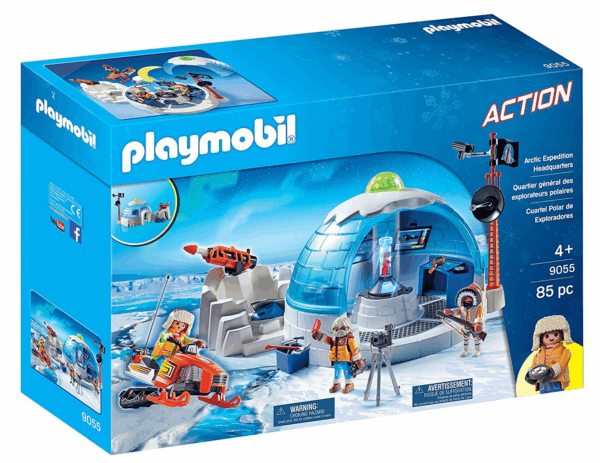 Cuartel polar de exploradores playmobil 9055