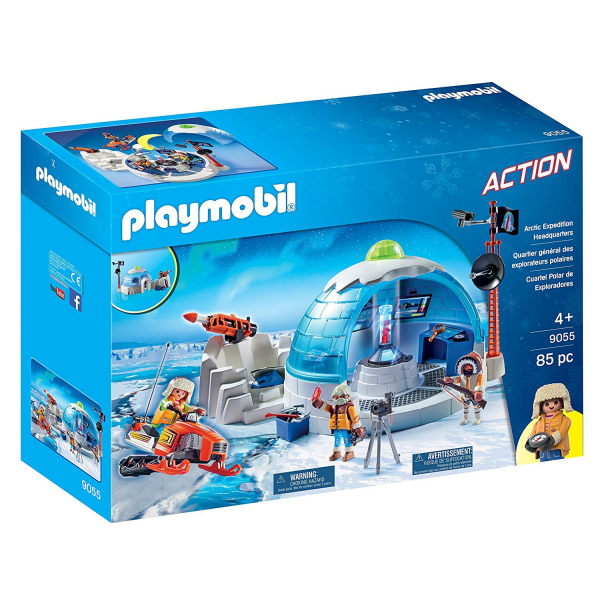 Cuartel polar de exploradores playmobil 9055