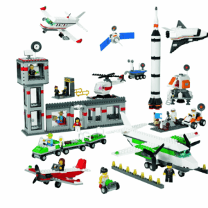 City educacion espacio y aeropuerto lego 9335