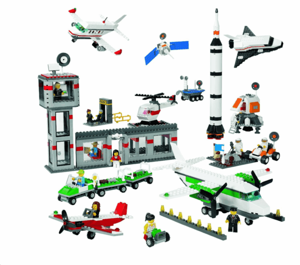 City educacion espacio y aeropuerto lego 9335