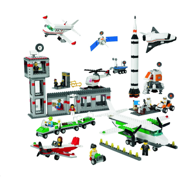 City educacion espacio y aeropuerto lego 9335