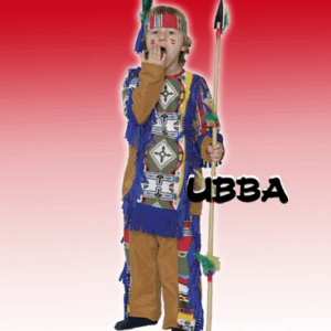 Disfraz indio apache talla 4 import