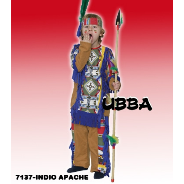 Disfraz indio apache talla 4 import